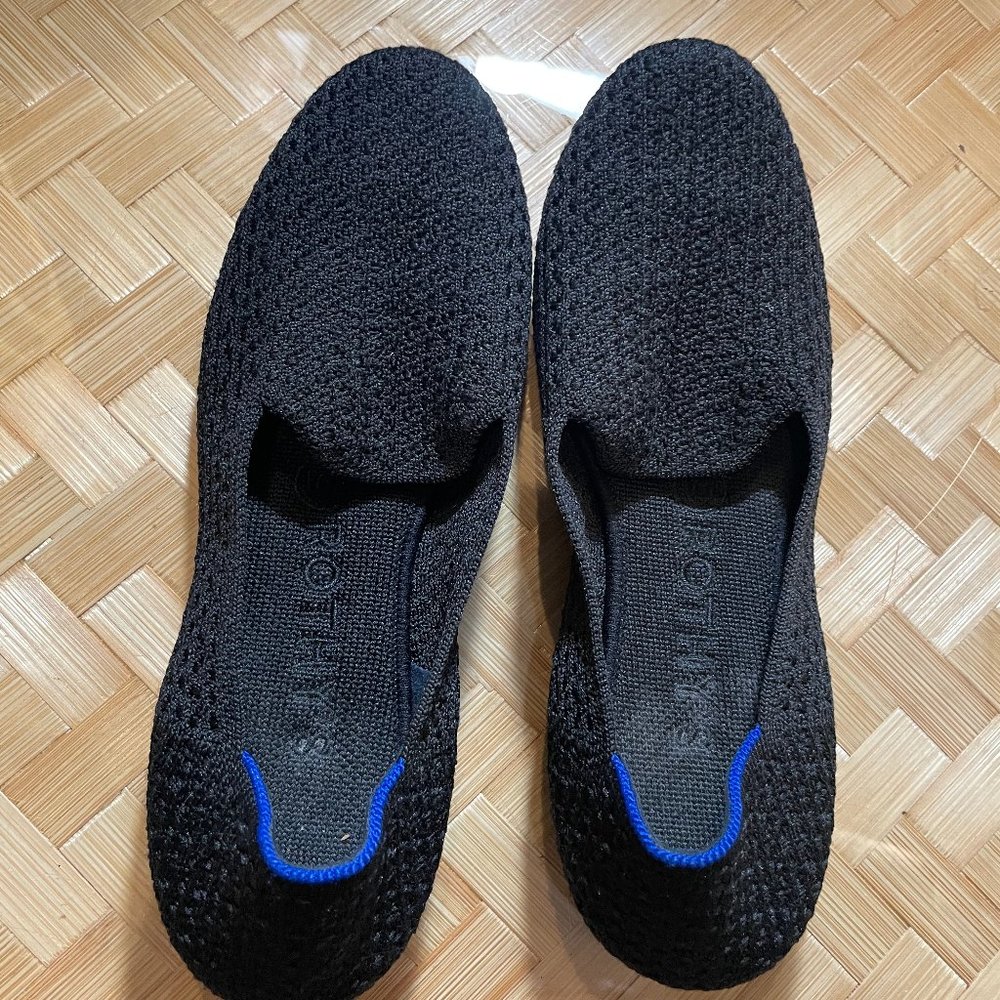 Rothys Womens Black Slip On Loafer Shoes Size US 7